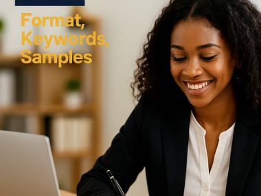 Professional preparing a CV for international jobs abroad in 2025