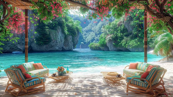 A Beautiful View of a Portion in Maldives